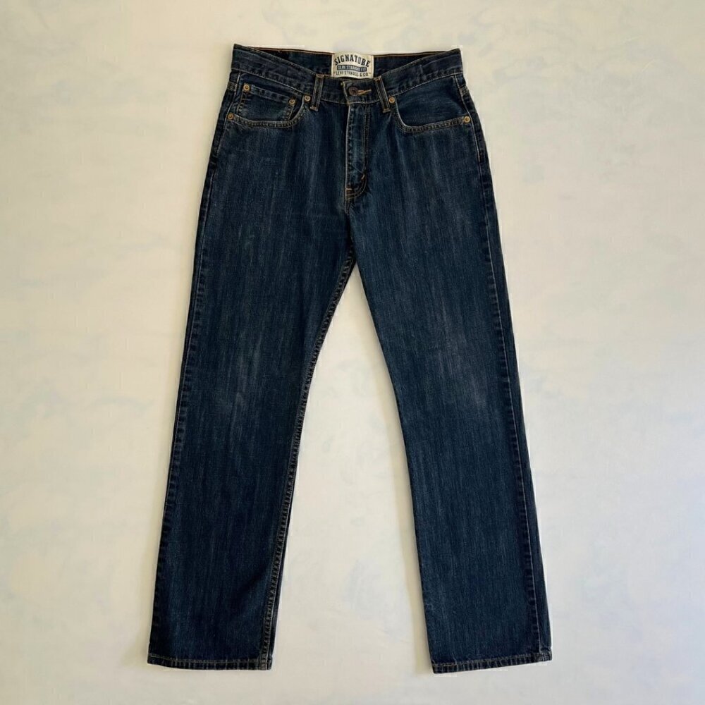 Signature Levi's Slim Straight Fit Boys Denim Jeans